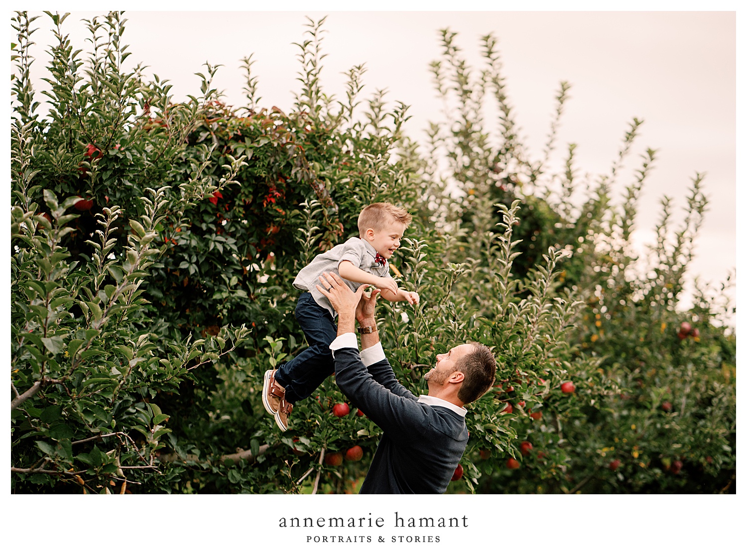 Apple Orchard Family Session | Lehigh Valley Family Photographer
