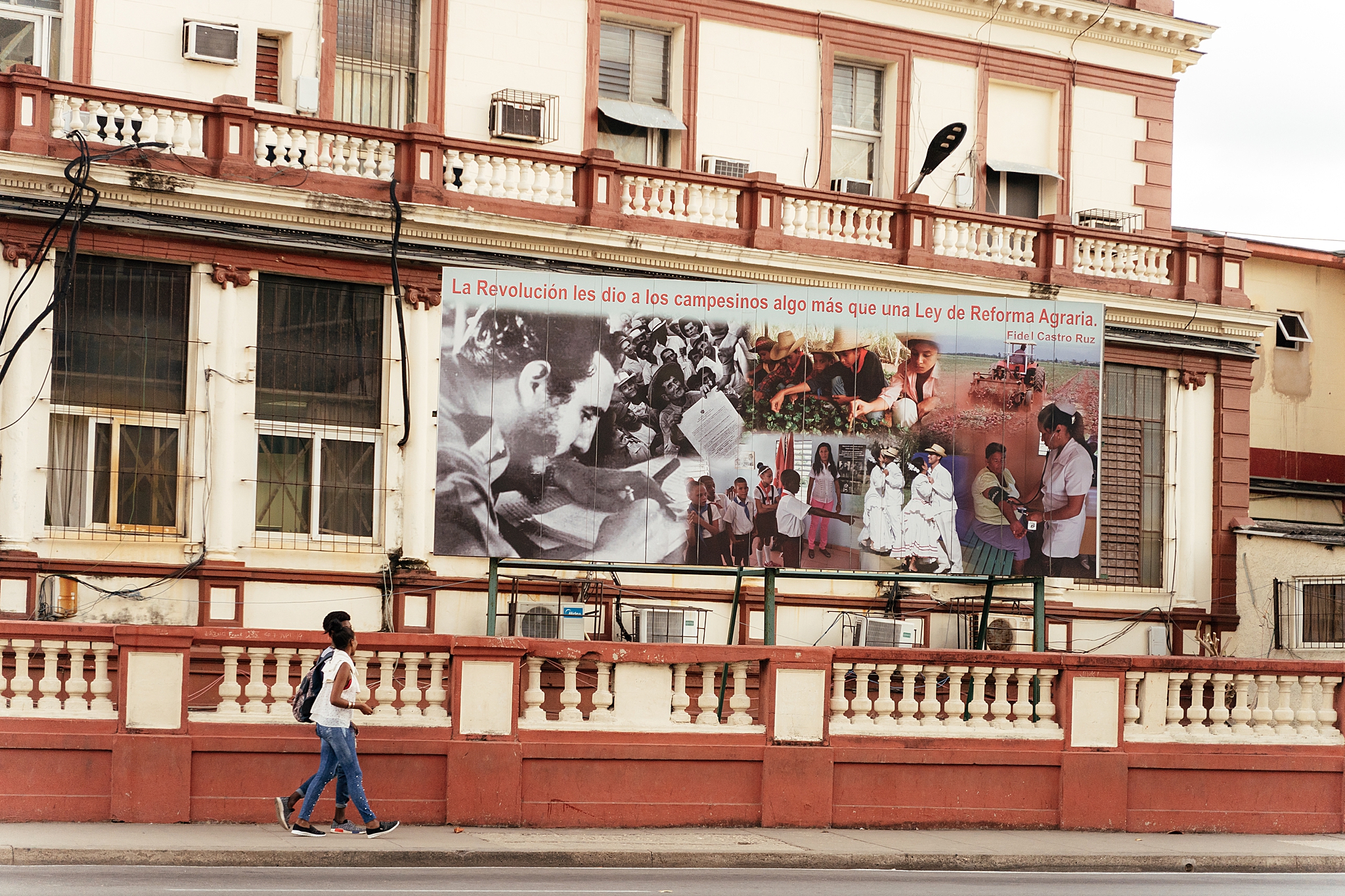  Vintage political propaganda in Havana, Cuba. 