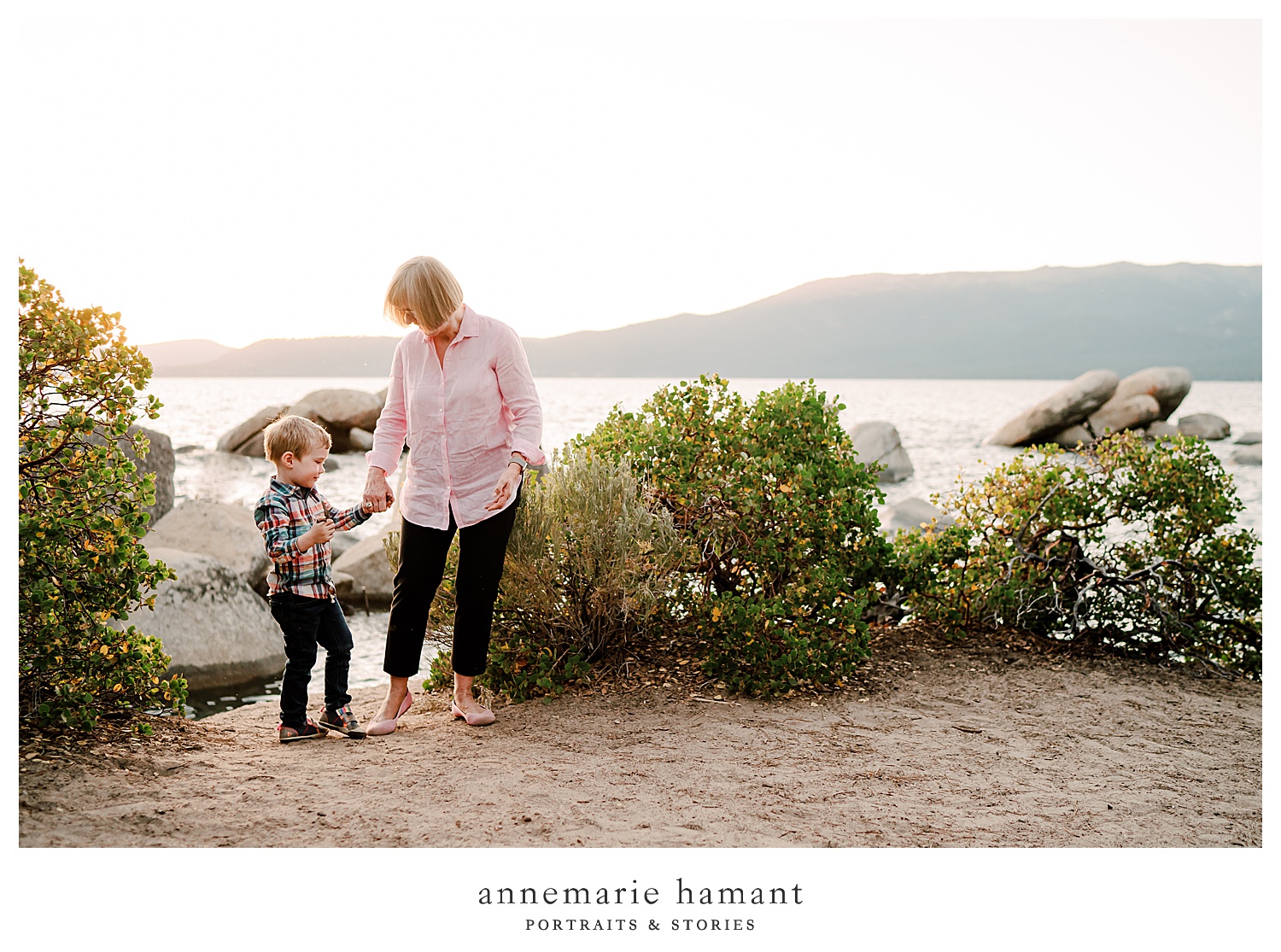  AnneMarie Hamant Portraits + Stories captures the loves of generations in her extended family sessions.  