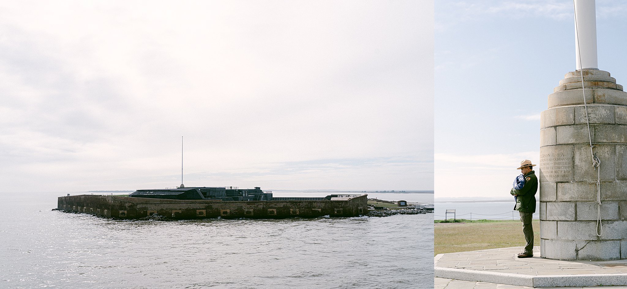 Fort Sumter National Park Charleston, SC Destination Family Photographer