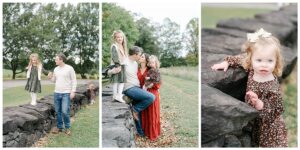 Brandywine Creek State Park is a perfect location for family photos in Wilmington DE