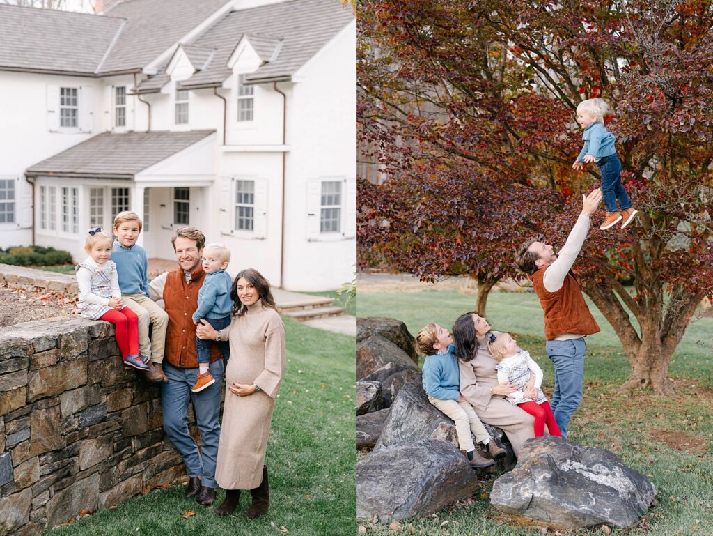 Chester County PA family photo session location